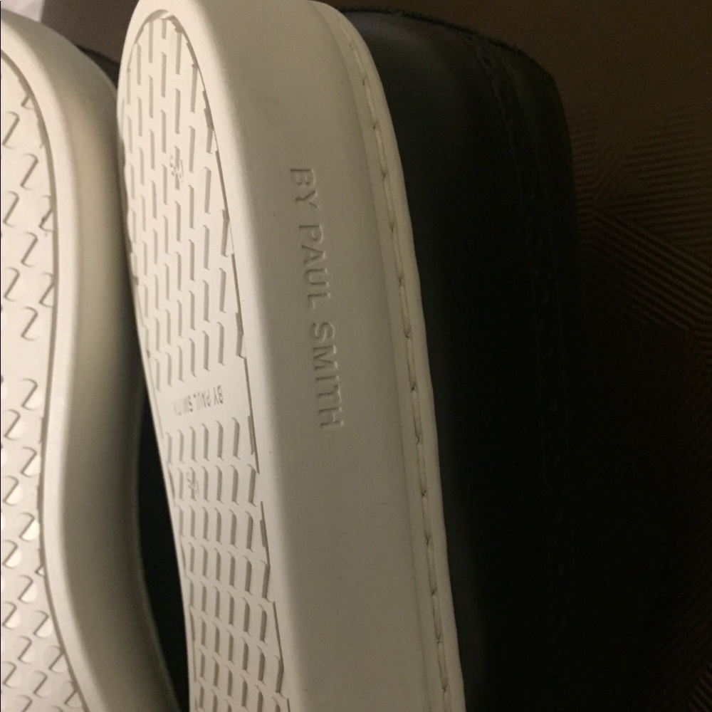 Paul Smith men’s shoes/ usa 9/ black and white/new - Picture 7 of 8